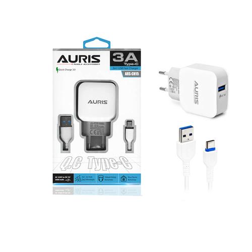 Auris CH15 Fast Type-C Charging Set 3Amper