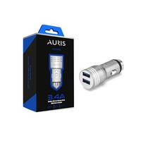 Auris CR06 Metal Car Charging Cap Head 3.4A