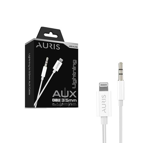 Auris AU08 Lightning Aux Kablosu 100cm Stereo Ses 3,5mm Jack