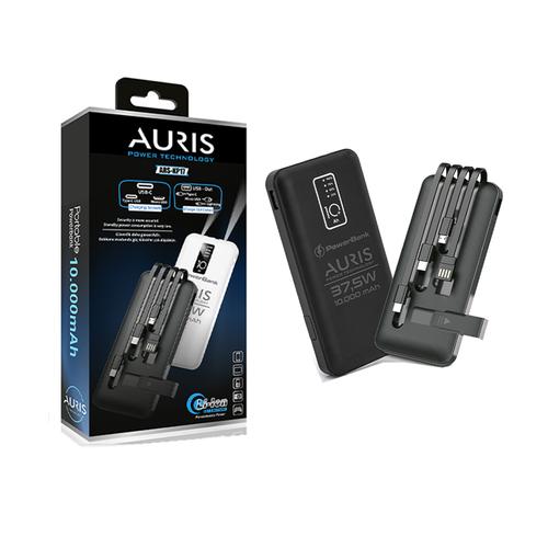 Auris KP17 10.000 Mah Powerbank Kablolu Stantlı