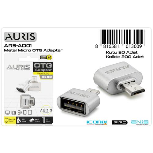 Auris AD01 Micro Otg Dönüştürücü