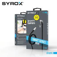 Syrox C132TL Type-C To Lighting 30W Gaming Cable, Charging Cable