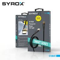 Syrox C138AT USB to Type-C Şarj ve Data Kablosu 3.0A Ultra Hızlı Şarj