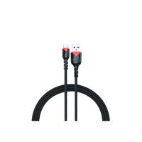 Syrox C91 USB to Micro USB Charging and Data Cable 1 Meter (Red, Black, Pink)