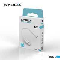 Syrox DT22L-A Lightning Headphone Converter 3.5mm Jack