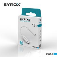 Syrox DT22T-A Type-C Headphone Converter & Converter Bracket 3.5mm Jack 