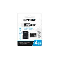 Syrox MC4 4GB Micro Sd Memory Card