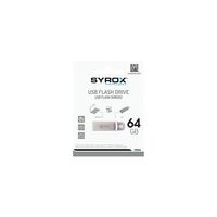 Syrox UM64 Metal USB Flash Bellek 64GB, USB 2.0 